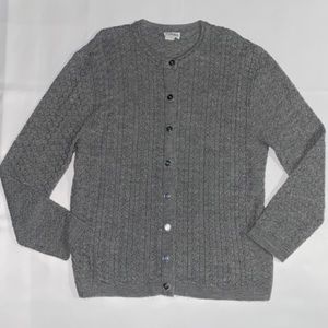 Vintage Cuddle Knit Cable Knit Sweater Cardigan